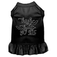 thumbnail image 1 of Halloween Pet Dog  Cat Dress Screen Printed, "Trick Or Treat Yo' Self", 1 of 11