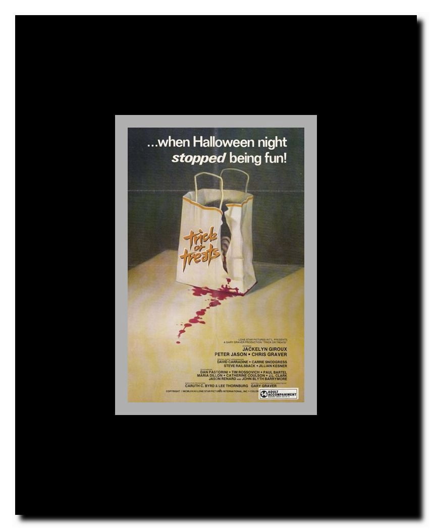 Trick or Treats Framed Movie Poster