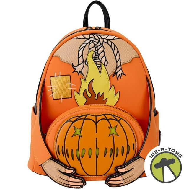 Trick 'r Treat Flaming Head Sam MiniBackpack Glows in the Dark