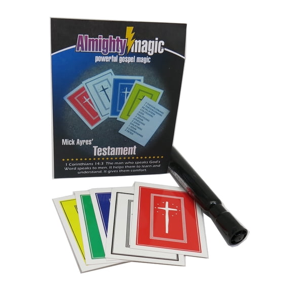 Trickmaster Almighty Magic Testament- Mick Ayres'-- Powerful Gospel Magic!