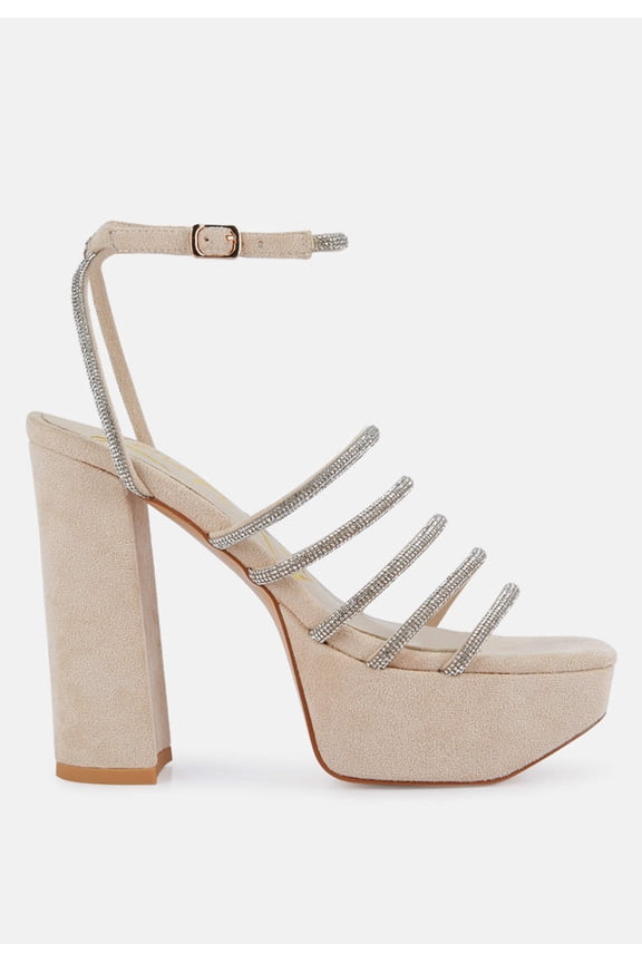 Tricks High Block Heel Sandals