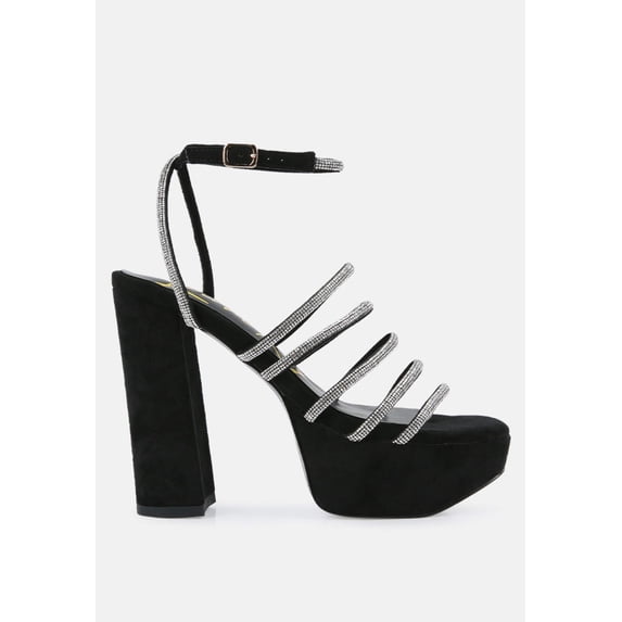 Tricks High Block Heel Sandals