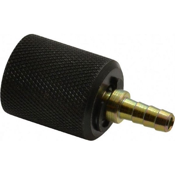 Trico 36133 Plated Steel Sample Port Adapter, 1/4" OD Tube Barb; M16x2 Output