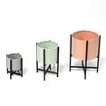 thumbnail image 1 of Tricolor Modern Plant Stands Set of 3, 1 of 2