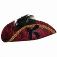 thumbnail image 1 of Tricorne Fancy Pirate Adult Hat, 1 of 1