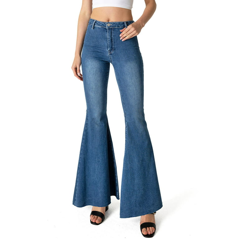 QXXKJDS Tight-fitting High-waisted Women S Jeans Fashion Three