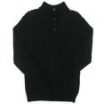 thumbnail image 1 of Tricots St. Raphael Mens Cable Knit 1/2 Placket Pullover Sweater, 1 of 2