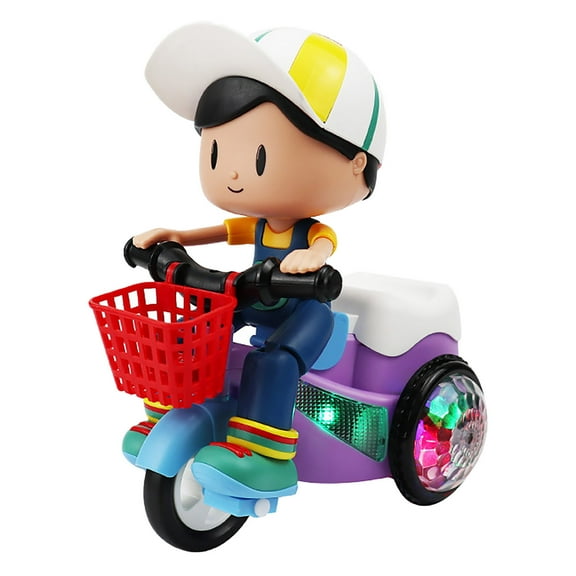 Tricycle Toy Featuring Functional Riding Options for Outdoor Adventure No Battery Required for Children