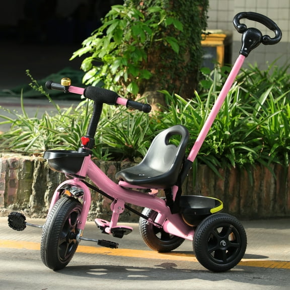 Tricycle for Toddlers 6 Months to 5 Years Tricycle with Push Handle