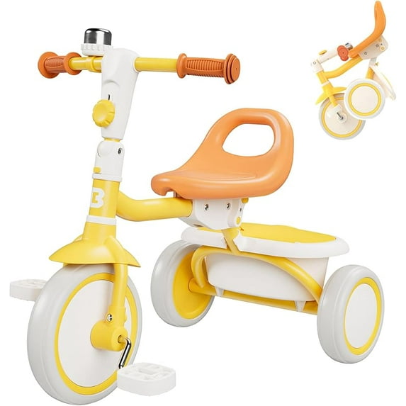 Tricycle with Bell, Tricycle Bike for Gifts & Toys for Boys & Girls