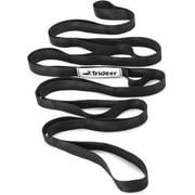 Trideer Stretching Strap Yoga Strap Physical Therapy for Home Workout, Exercise, Pilates and Gymnastics, 10 Loops Non-Elastic Stretch Bands with Aesthetic Packaging for Women & Men