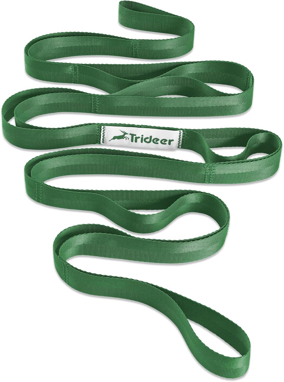 Stretching Strap With Loops - Non Elastic Stretch Band For