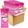 Trident 01151 Gum Bubblegum Sugar Free20X3 Pk