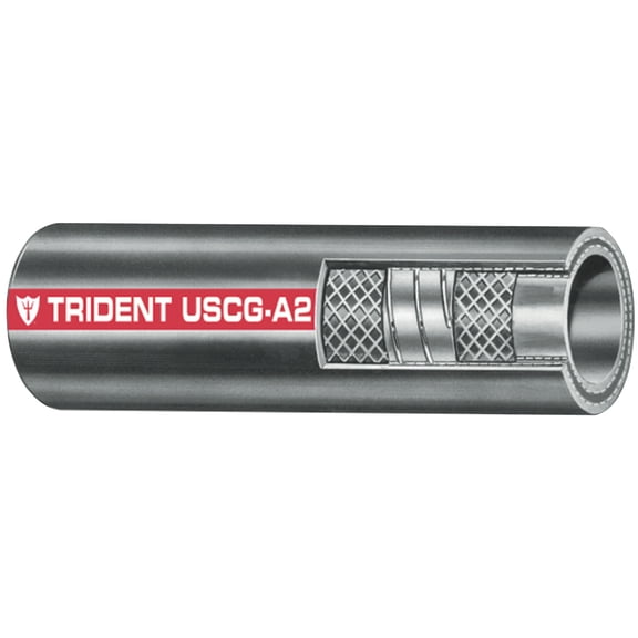 Trident Rubber Co Fuel Hose A2 1 X 12.5FT 32710041B