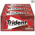 thumbnail image 1 of Trident Cinnamon Sugar Free Gum, 12 Packs of 14 Pieces (168 Total Pieces), 1 of 1