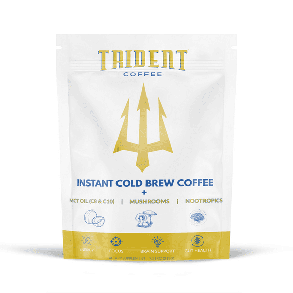 Trident Coffee Instant Cold Brew Coffee + Mushrooms and Nootropics