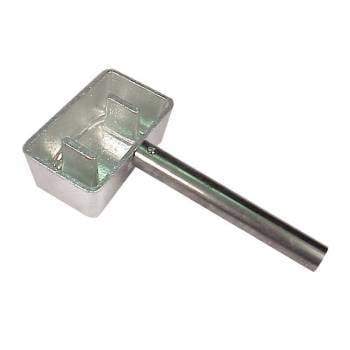 Trident Poured Lead Mold, Make Your Own Dive Weights - Contoured weight mold (up to 14 lbs)