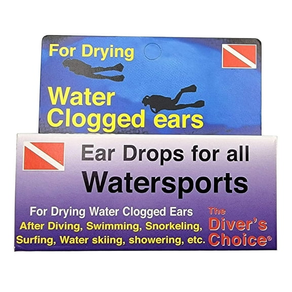 Trident Ear Drops for Scuba Diving, Swimming, Snorkeling, and all Watersports