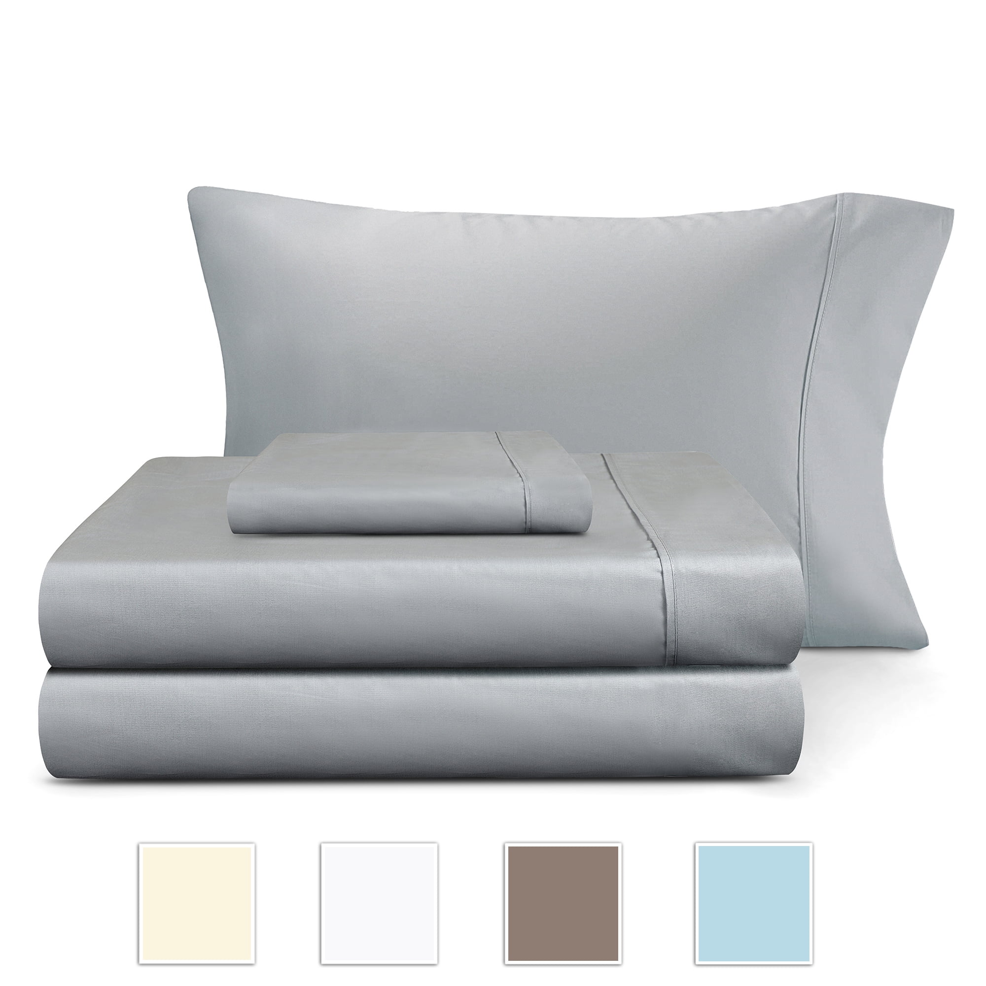 Trident Feather Tales Sheet Set, 4 Piece set, Deep Pockets fits Upto 18