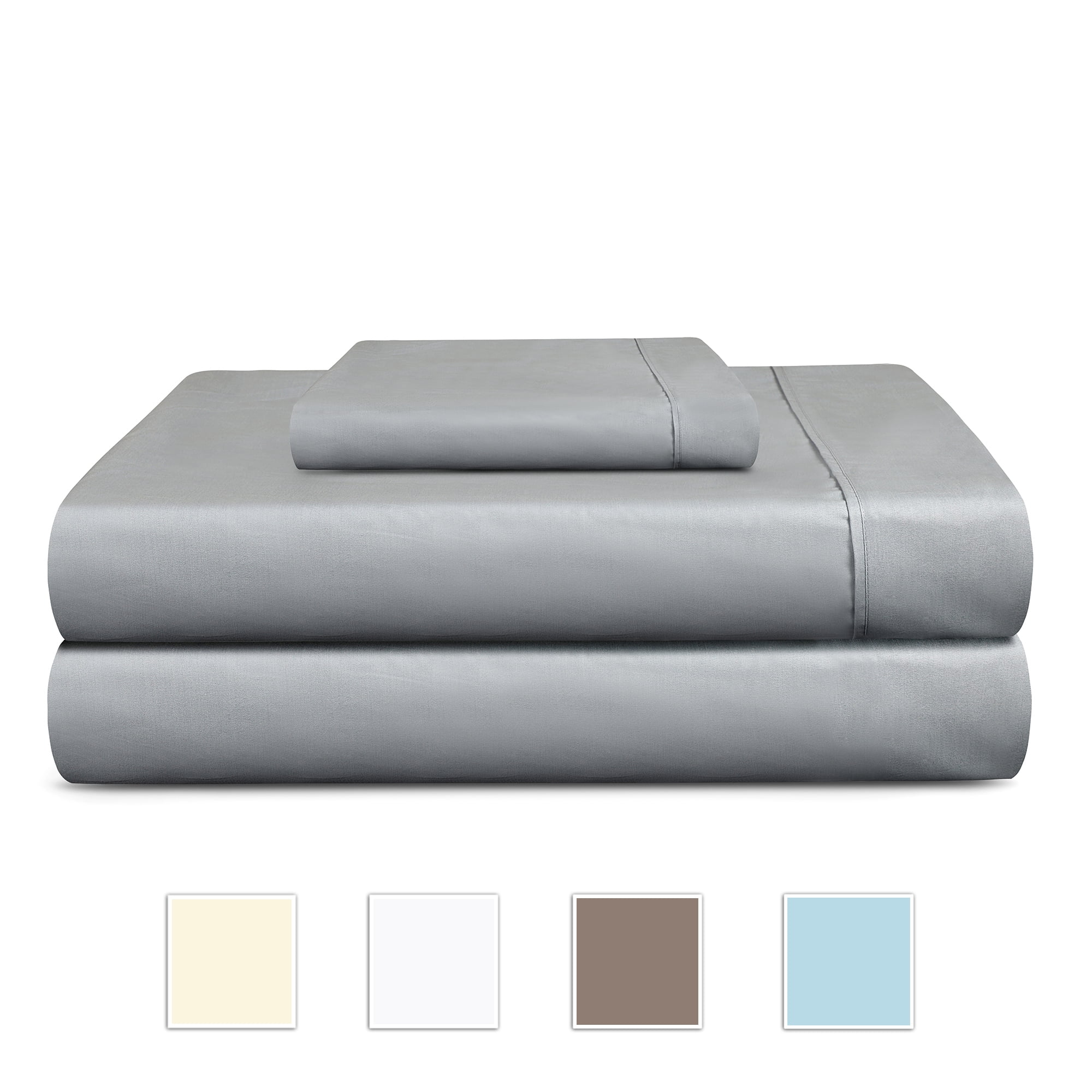 Trident Feather Tales Twin Sheet Set, Technofit, Deep Pockets fits