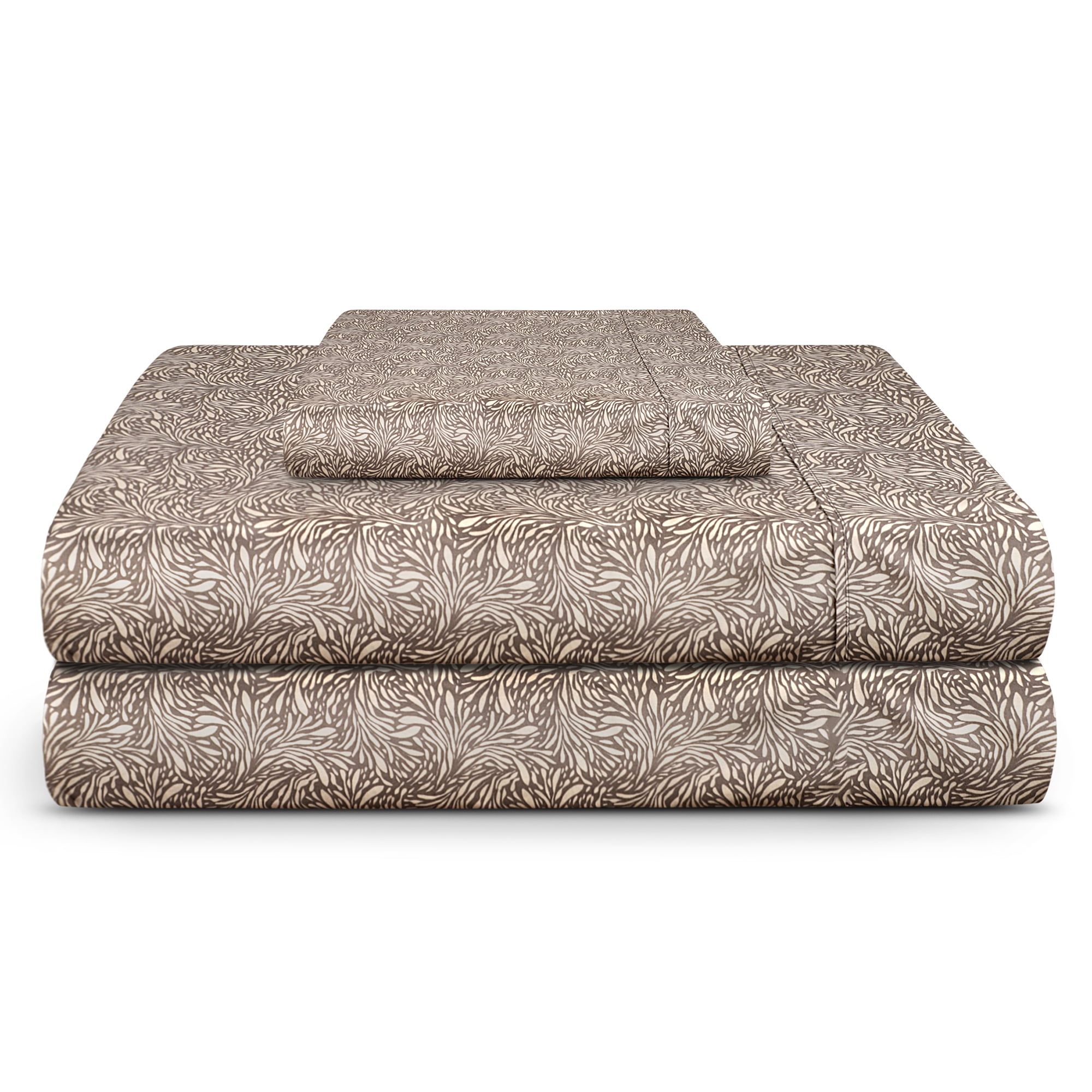 Trident Feather Tales Twin Sheet Set, Technofit, Deep Pockets fits