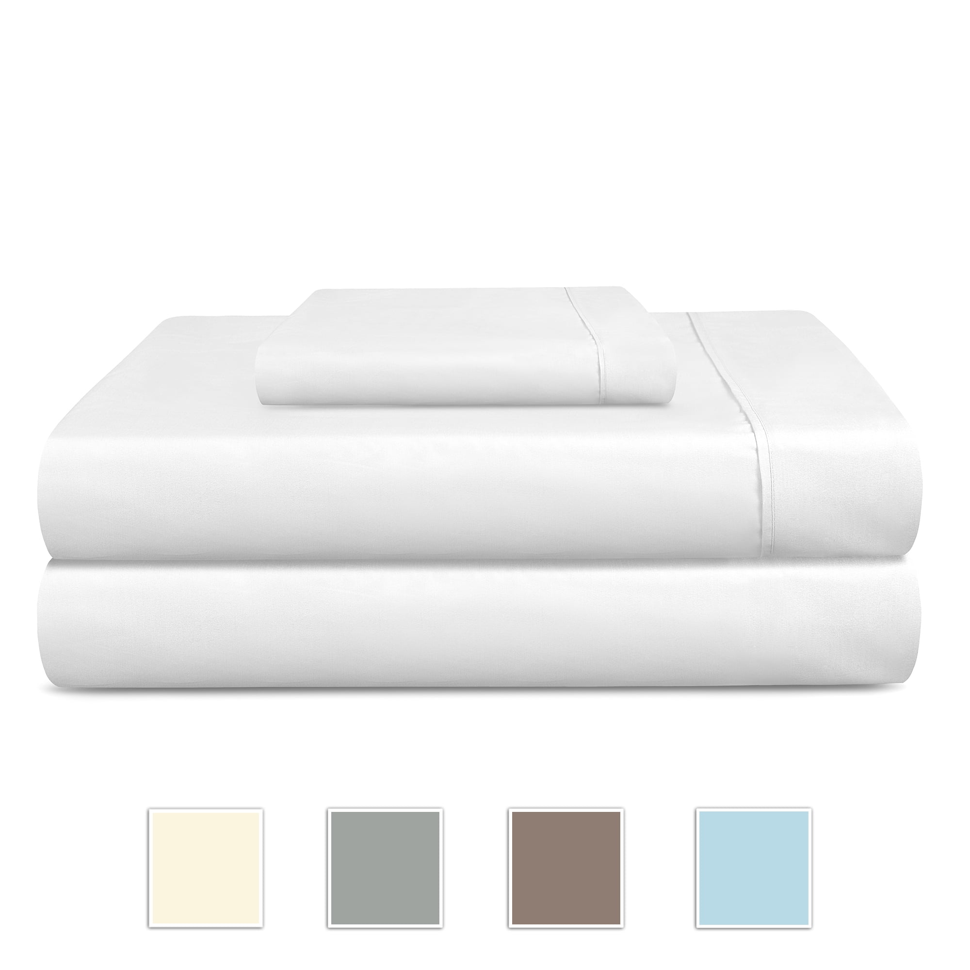 Trident Feather Tales Twin Sheet Set, Technofit, Deep Pockets fits