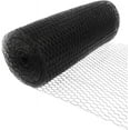 thumbnail image 1 of Trident Fence 7.5ft x 100ft PVC Coated Chicken Wire - Black, 1 of 5