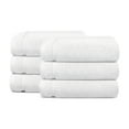 thumbnail image 1 of Trident Finesse Modern Solid Ultra Soft, Extra Absorbent Cotton Washcloths, White (6 Pieces), 1 of 6