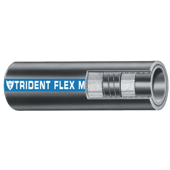 Trident Flex Hardwall Exhaust Marine Hose with 50# Working Pressure