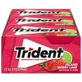 thumbnail image 1 of Trident Island Berry Lime Sugar Free Gum, 12 Packs of 14 Pieces (168 Total Pieces), 1 of 5