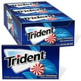 thumbnail image 1 of Trident Perfect Peppermint Sugar Free Gum, 12 Packs Of 14 Pieces (168 Total Pieces), 1 of 3
