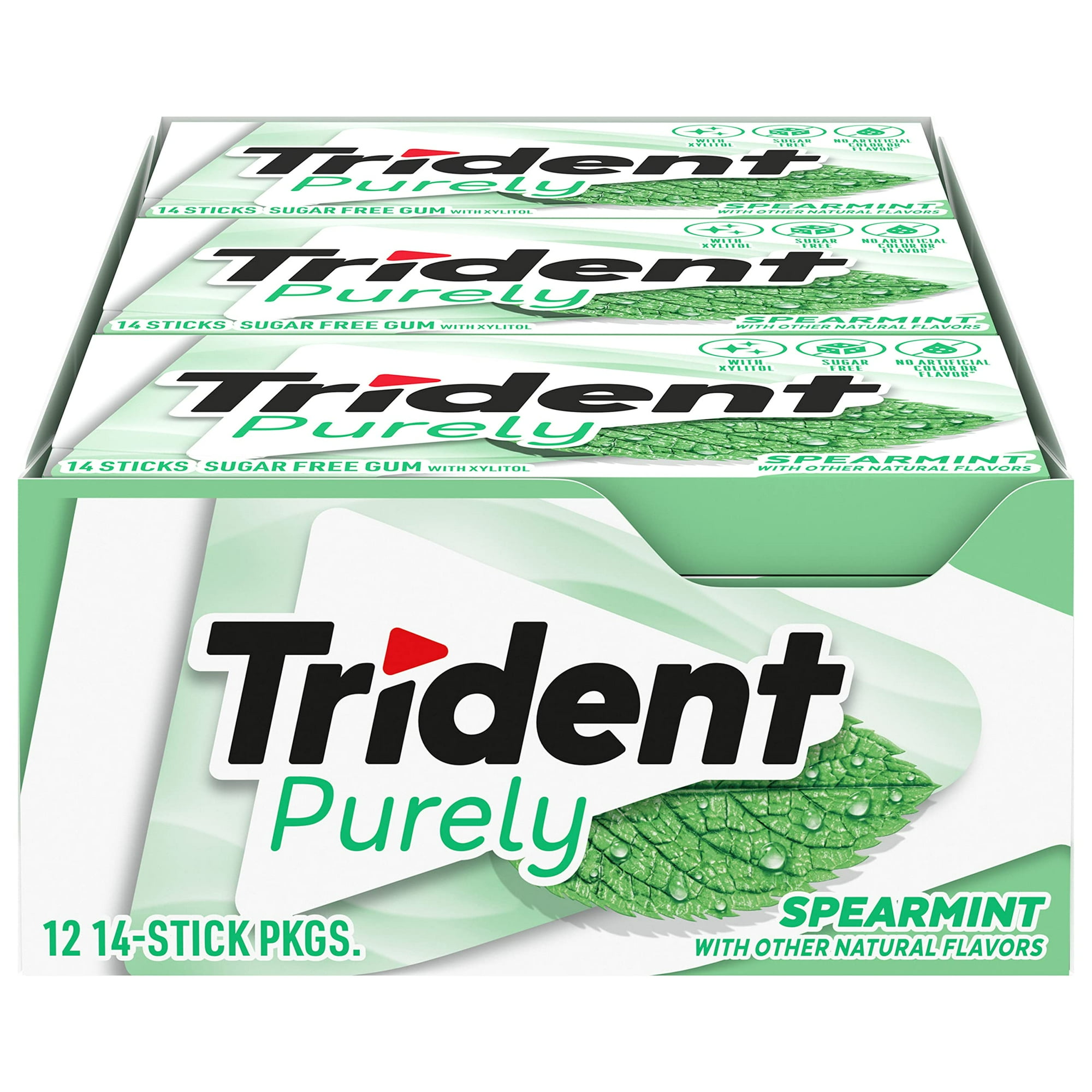 TRIDENT PURELY SPEARMINT 12CT