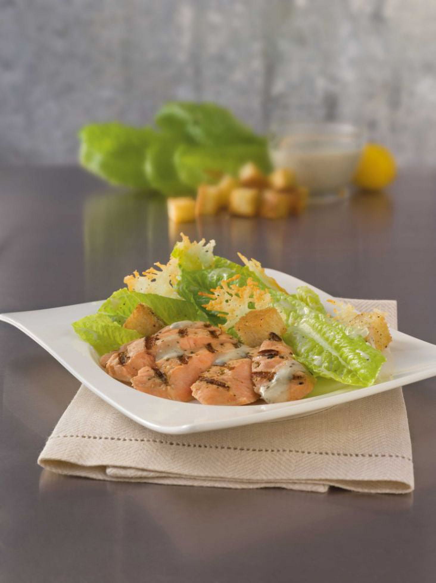 Trident Redi Grilled Alaskan Fully Cooked Salmon Portion - 4 Ounce, 10 Pound - 1 each.