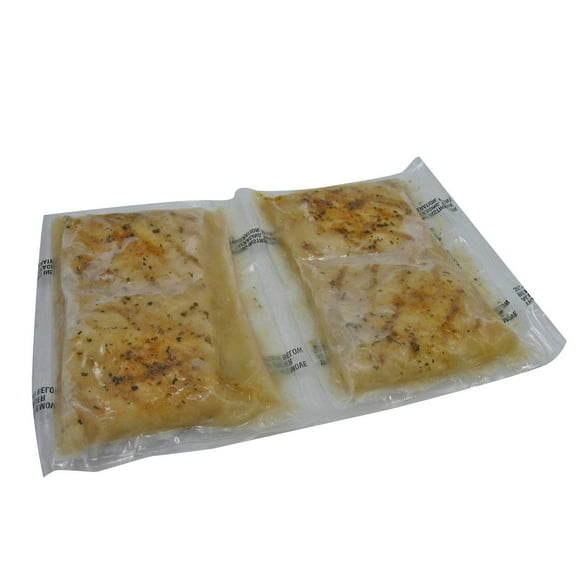 Trident Seafoods Fully Cooked Grill Marked Skinless Boneless Pollock Fillet, 10 Pound - 1 each.