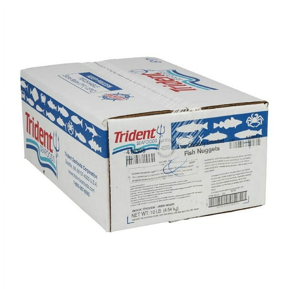 Trident Seafoods Oven Ready Whole Grain Pollock Nugget, 1 Ounce - 1 each.