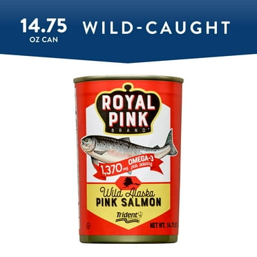 Trident Seafoods Royal Pink Wild Alaska Pink Salmon, Gluten-Free, 14.75 oz