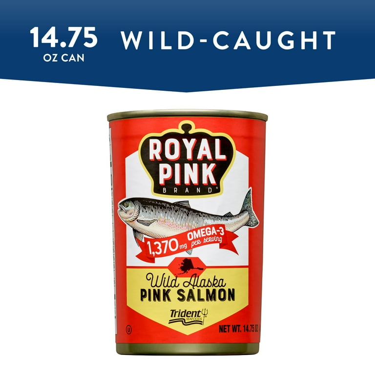 Trident Seafoods Wild Alaska Pink Salmon, Caught Fresh, Gluten