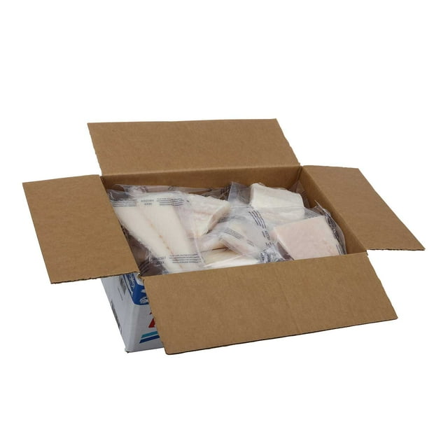 Trident Seafoods Skinless Boneless Halibut Fillet, 6 Ounce 1 each.