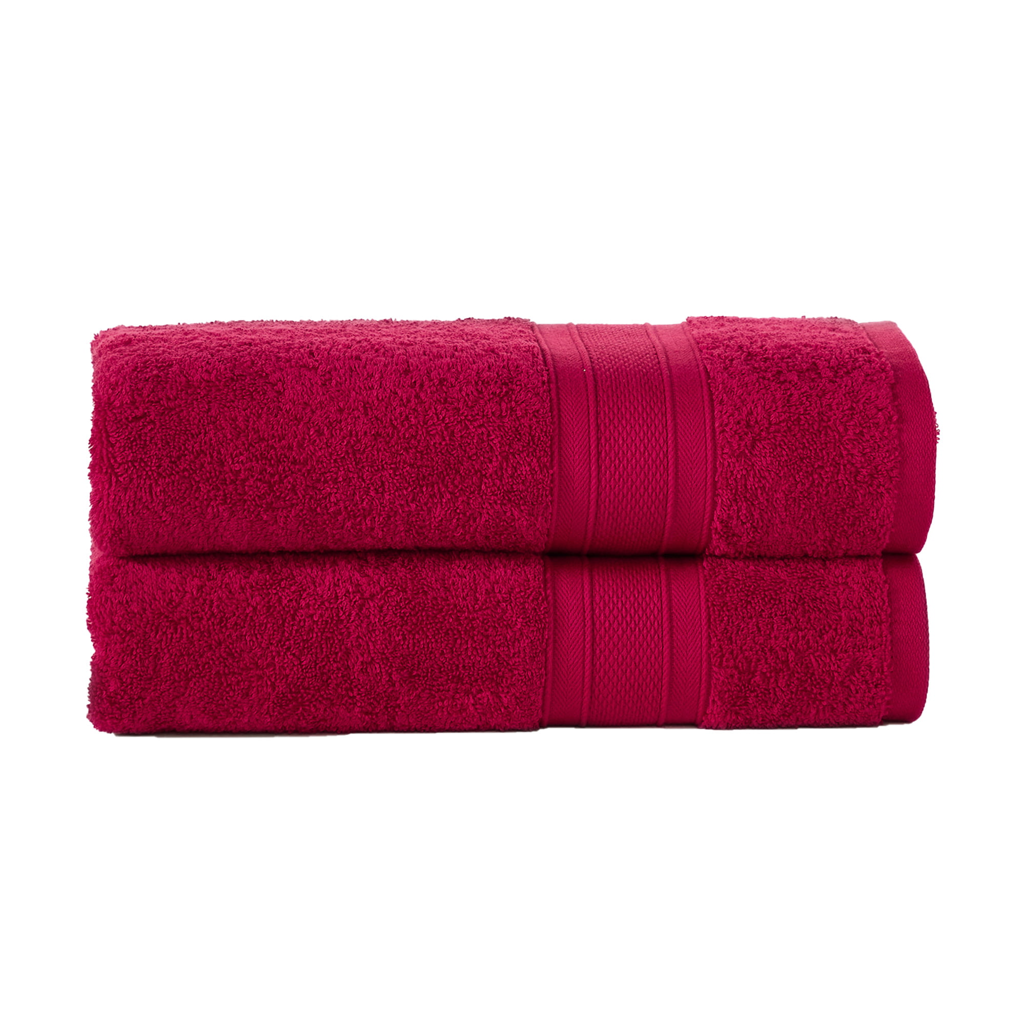 Trident Soft N Plush, 6 Piece Washcloths/Hand/Bath Towels, Silver 