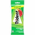 thumbnail image 1 of Trident Sugar Free Watermelon Twist Xylitol Chewing Gum, 14 pieces, 3 Wallet Packs, 1 of 9