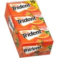 thumbnail image 1 of Trident Tropical Twist Sugar Free Gum, 15 Packs of 14 Pieces (210 Total Pieces), 1 of 2