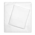 thumbnail image 1 of Trident Twin Sheet Set, 300TC, Luxury Hotel Bedding Sheet Set, 3 Piece Set,Trivana Collection, White, 1 of 9