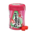 thumbnail image 1 of Trident Vibes Sugar Free Gum, Strawberry Lollipop, Nut Free, Regular Size, 40 Piece Bottle, 1 of 5