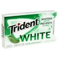 thumbnail image 1 of Trident White Spearmint Sugar Free Gum, 16-Piece, 9 Count, 1 of 4