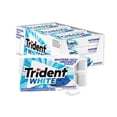 thumbnail image 1 of TRIDENT WHITE PEPPERMINT SUGAR FREE GUM 16 CT x 9, 1 of 10
