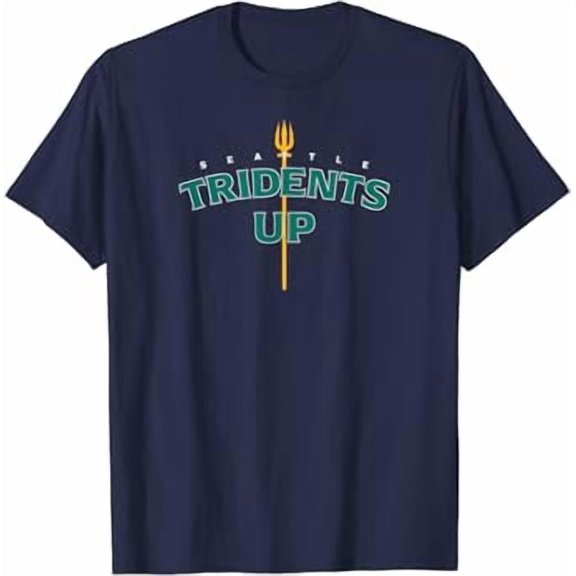 Tridents Up - Seattle Baseball T-Shirt