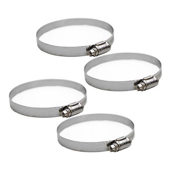 Tridon 300 Series 3.08 - 3.98 Inch Stainless Steel Boat Hose Loops Clamps (Set Of 4)