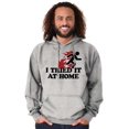 thumbnail image 1 of Tried It Home Nerd Science Project Hoodie Sweatshirt Women Men Brisco Brands M, 1 of 5