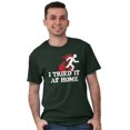 thumbnail image 1 of Tried It Home Nerd Science Project Men's Graphic T Shirt Tees Brisco Brands S, 1 of 5