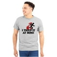 thumbnail image 1 of Tried It Home Nerd Science Project Plus Size Crewneck Graphic Tee Shirt Brisco Brands 4X, 1 of 5